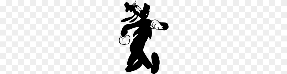 Goofy Silhouette Silhouette Of Goofy, Martial Arts, Person, Sport Png