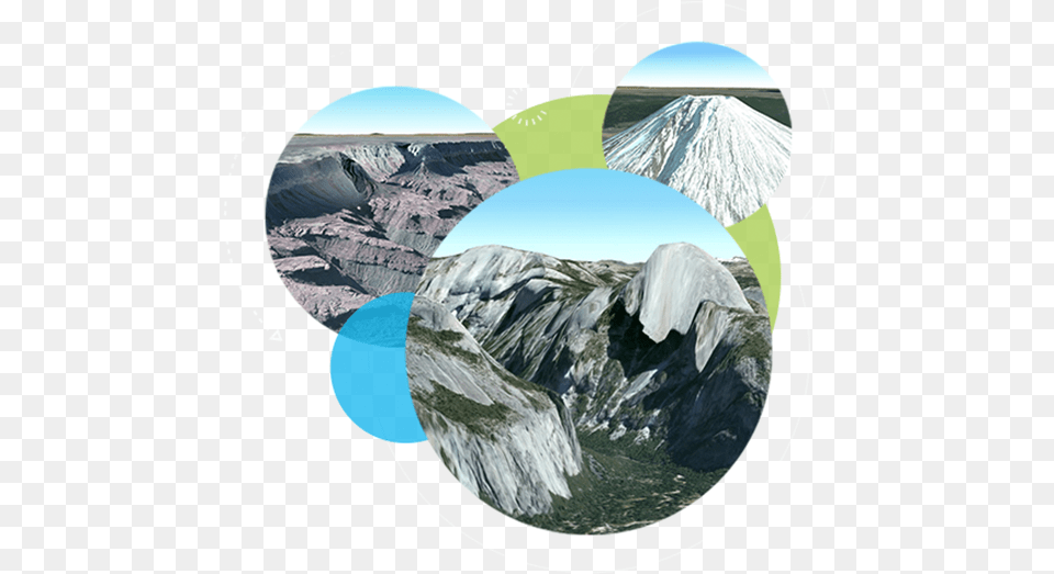 Google Amp Esri Reflection, Mountain, Mountain Range, Nature, Outdoors Free Png Download