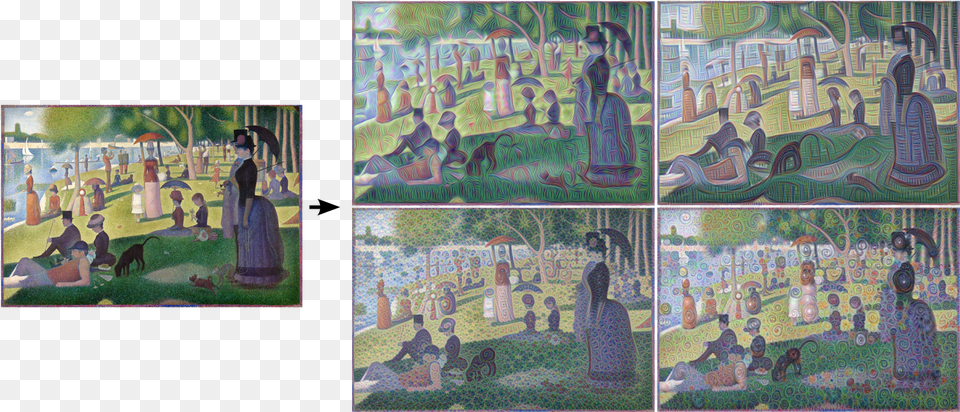 Google And Facebook Create Art Using An Artificial Google Machine Learning, Collage, Person, Painting Png Image