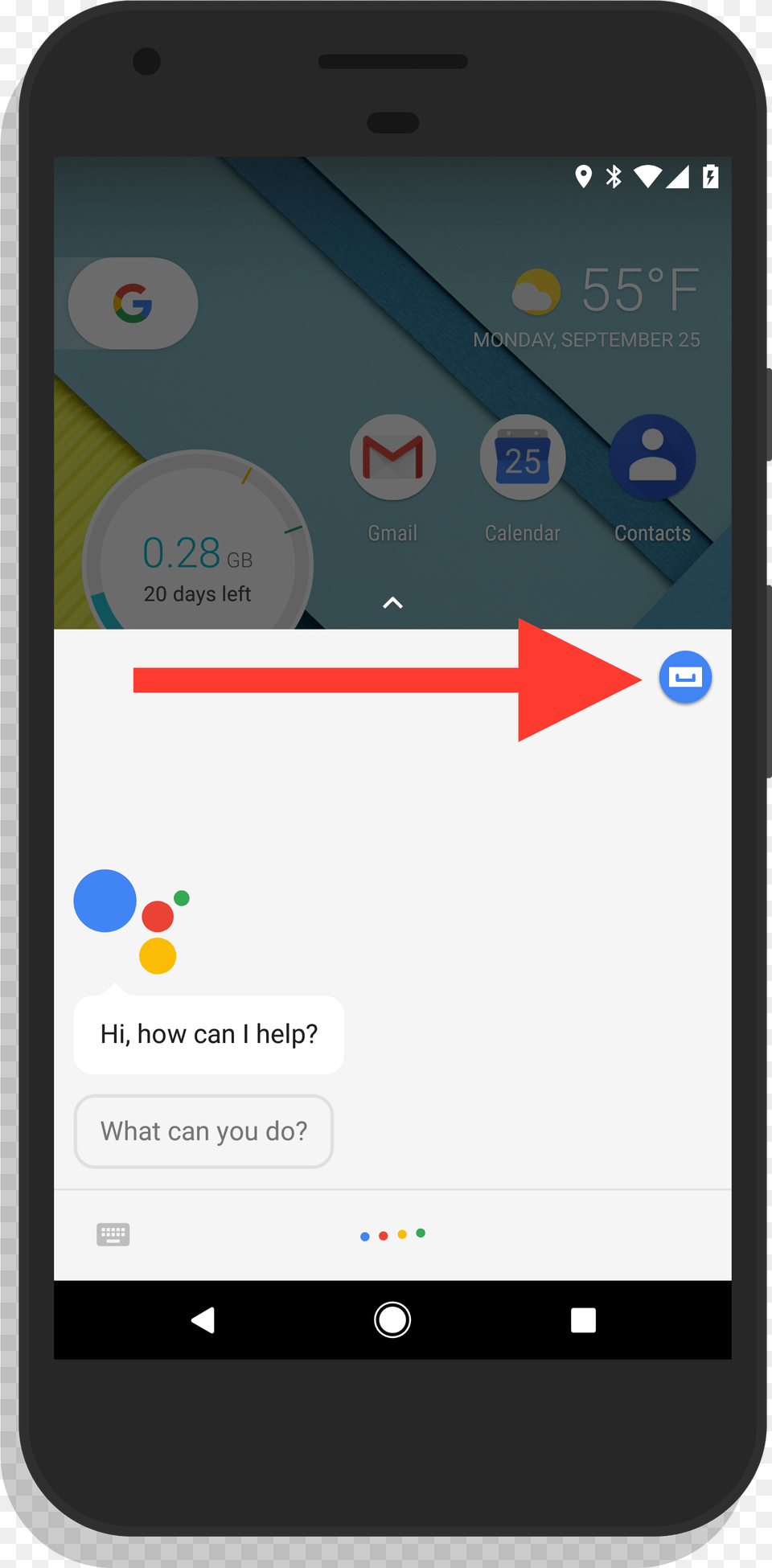 Google Assistant Explore Button Google Assistant Ok Google, Electronics, Mobile Phone, Phone, Text Png