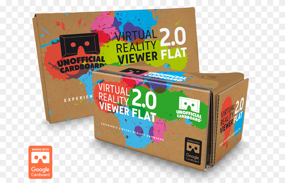 Google Cardboard, Box, Carton Free Png Download