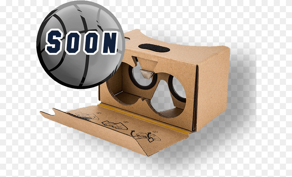 Google Cardboard Am Cardboard V2 Cardboard Kit Vr Headset, Box, Carton, Package, Package Delivery Png