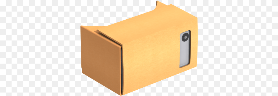 Google Cardboard Render Front45 Wood, Box, Carton, Package, Package Delivery Free Png