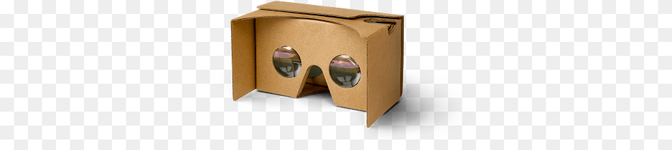 Google Cardboard Vr Transparent Stickpng Google Cardboard Virtual Reality, Box, Carton Png Image