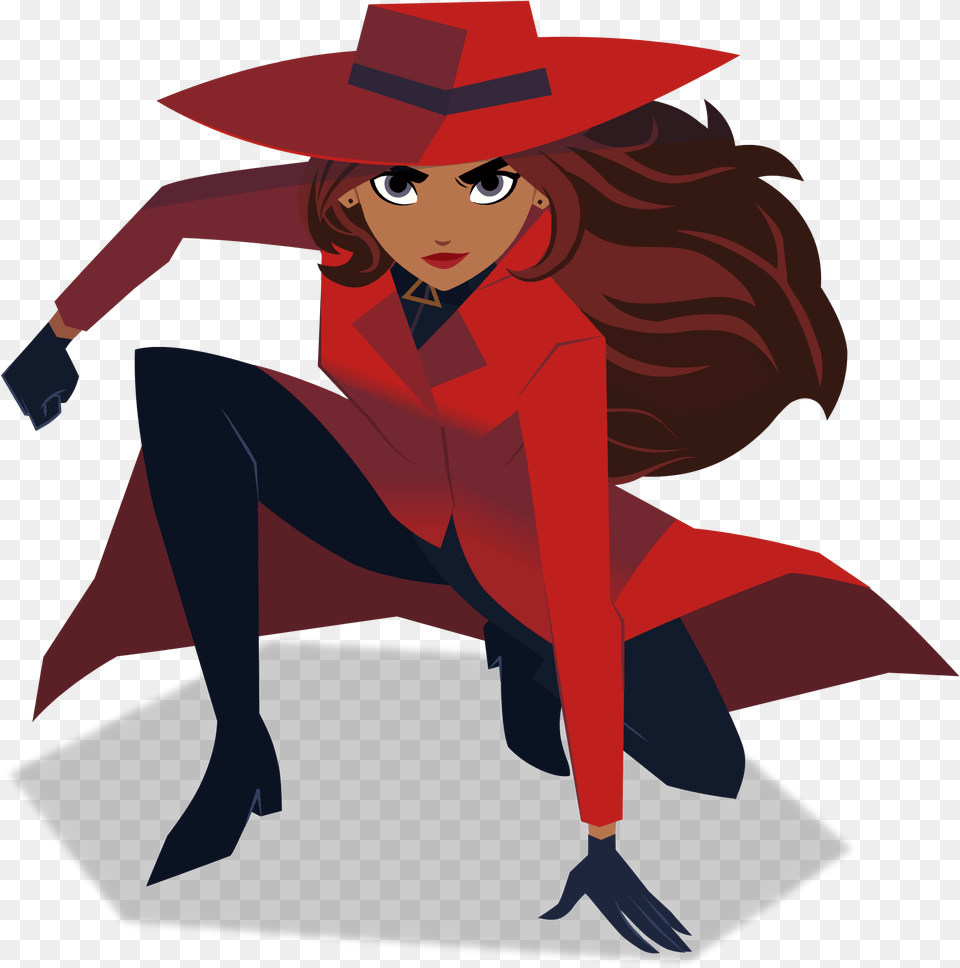 Google Carmen Sandiego, Book, Clothing, Comics, Publication Free Transparent Png