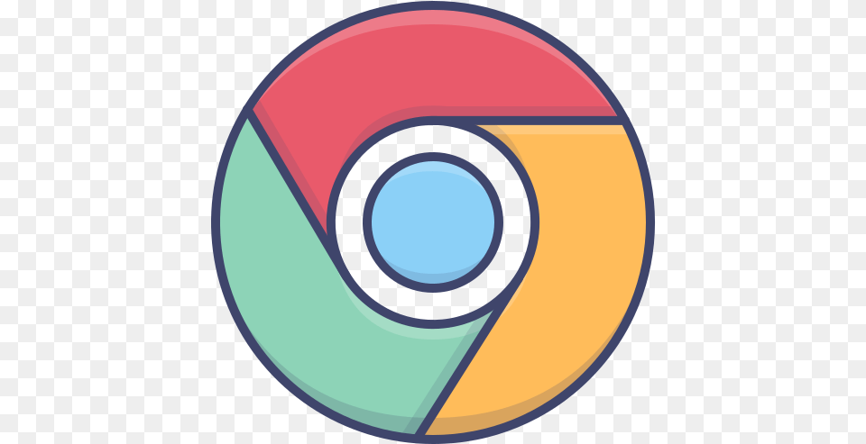 Google Chrome Logo Browser Icon Navegador En, Disk, Dvd Free Png