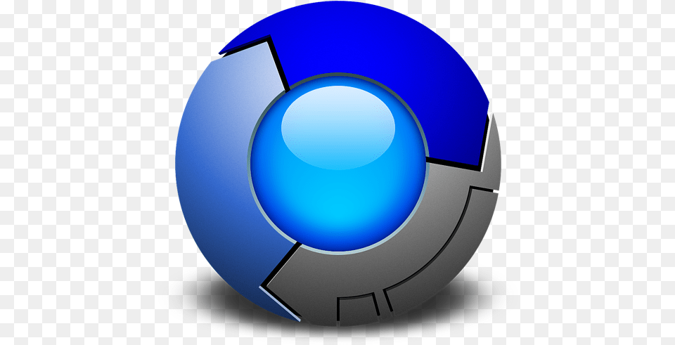 Google Chrome Logo Collection Blue Color Logos Cool Chrome Icon, Sphere, Disk Png