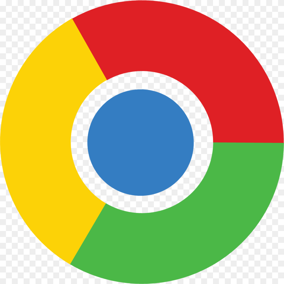 Google Chrome Logo With Transparent Background Google Chrome Logo, Disk Png Image