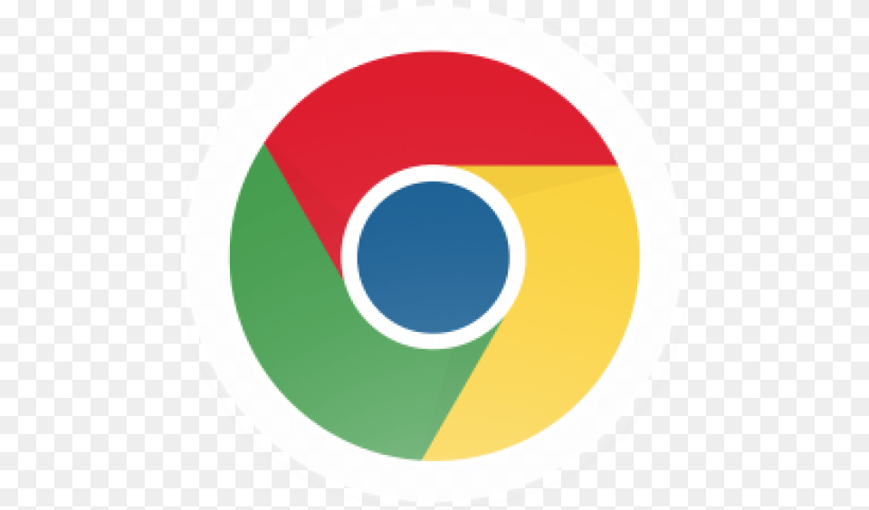 Google Chrome Minimalist Icon, Disk Png Image