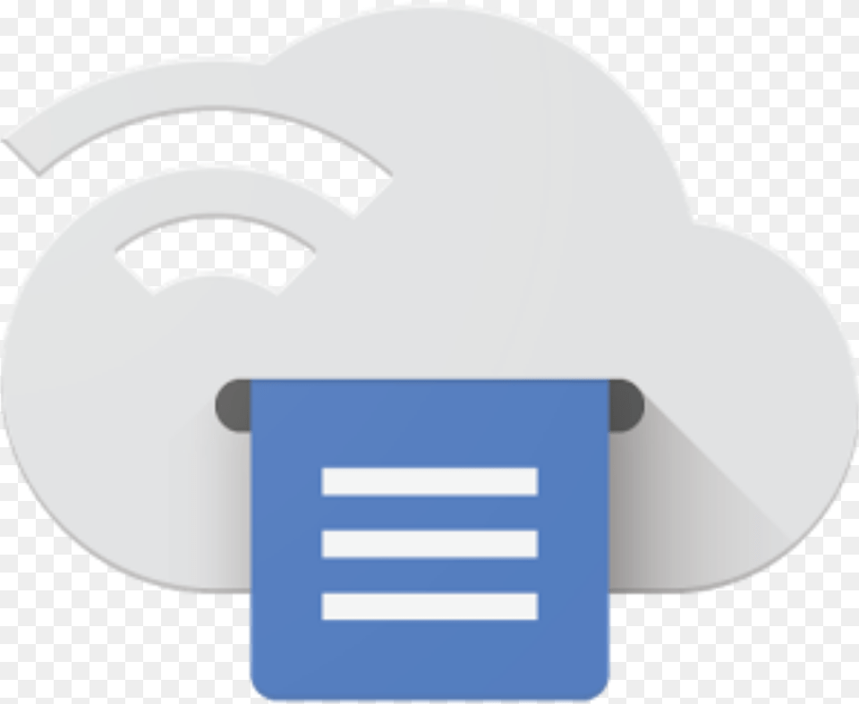 Google Cloud Print Logo, Text Free Png
