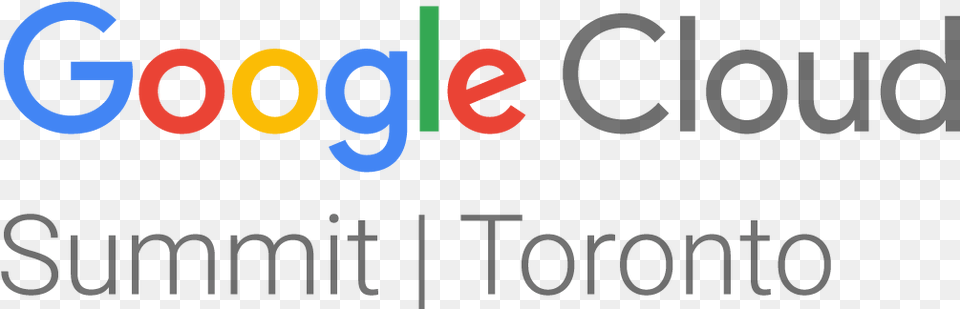 Google Cloud Summit Toronto October 17 2017 Morning Google Cloud Summit Logo, Text, Light Png Image
