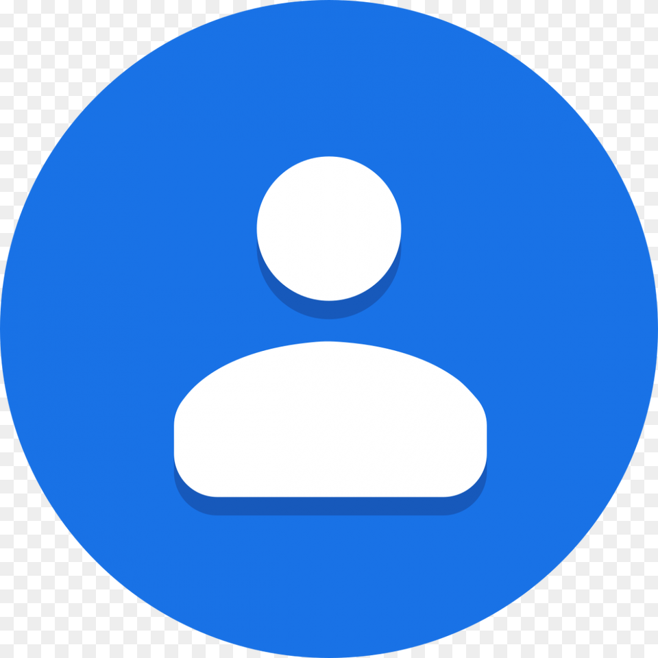 Google Contacts Icon Facebook Messenger Round Icon, Symbol, Text, Number, Astronomy Free Png Download