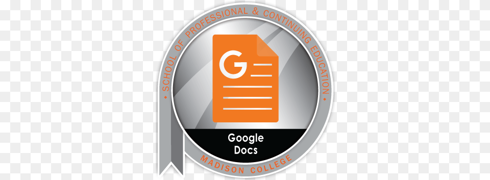 Google Docs Workshop Google Docs Logo Orange, Disk, Symbol Free Png