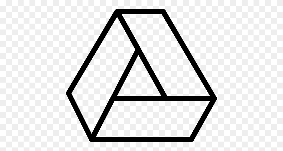 Google Drive, Triangle Free Png