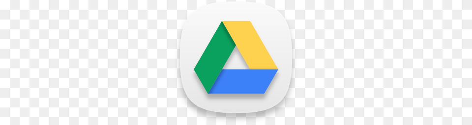 Google Drive Icon Myiconfinder, Triangle, Disk Free Png Download