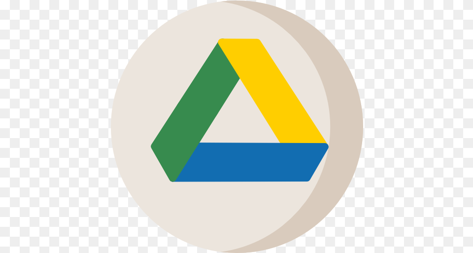 Google Drive Iconos De Google Drive, Triangle, Disk Free Png