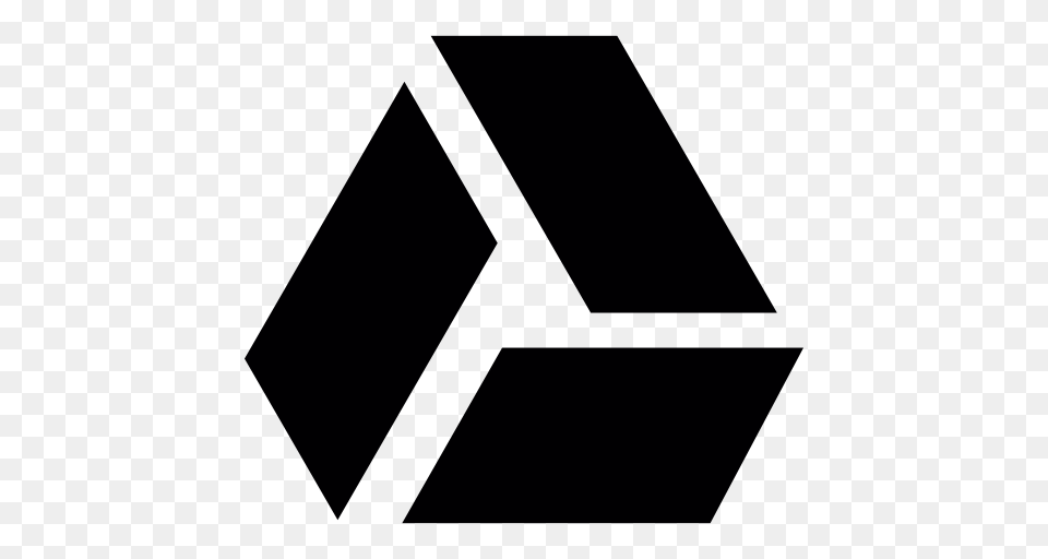 Google Drive Logo, Triangle, Symbol, Recycling Symbol Png