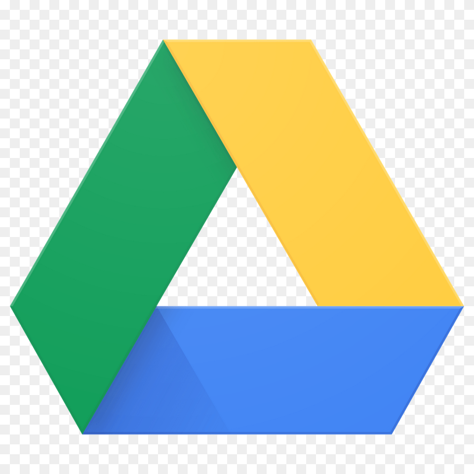 Google Drive Logo, Triangle Png