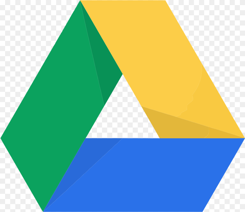 Google Drive Logo No Background, Triangle Png Image