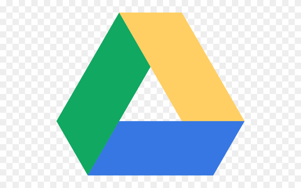 Google Drive Logo Vector, Triangle Free Transparent Png