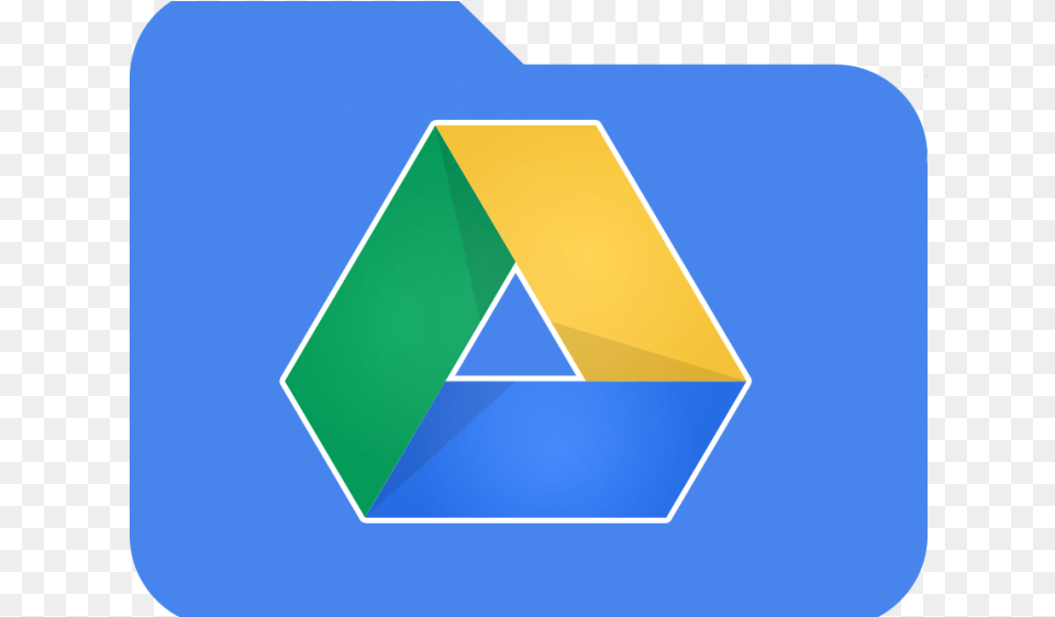 Google Drive To Be Shut Down Replaced Google Drive Folder Icon, Triangle, Symbol, Road Sign, Sign Png