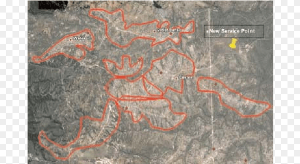 Google Earth Map Illustrating The Use Of Trade Area Atlas, Chart, Plot, Blackboard, Outdoors Png Image