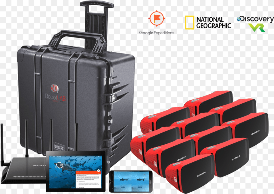 Google Expeditions Classroom Kit, Baggage Free Png Download