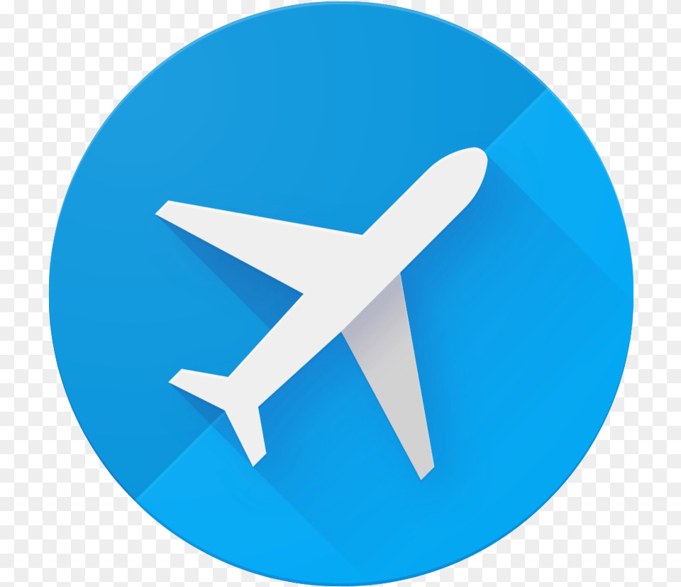 Google Flights Icon Blue Travel Icon, Aircraft, Airliner, Airplane, Flight Free Png
