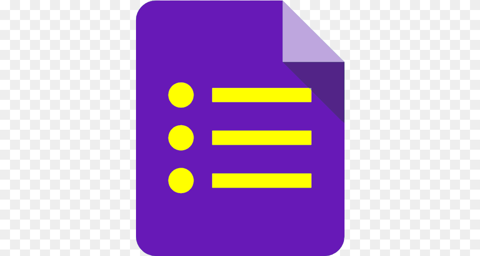 Google Forms Logo, Purple, Text Free Png Download
