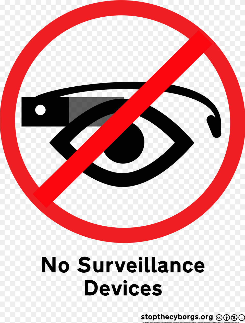 Google Glass Banned, Sign, Symbol, Road Sign Png
