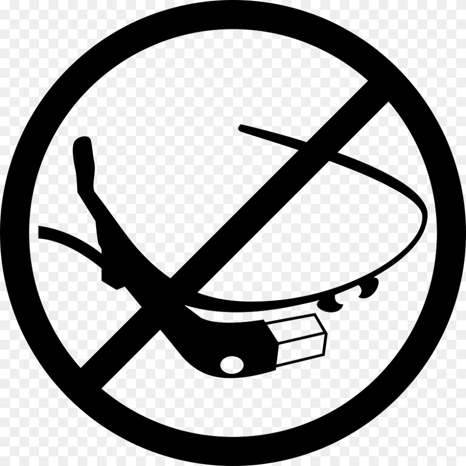 Google Glasses Tool Prohibition Sign, Symbol Png