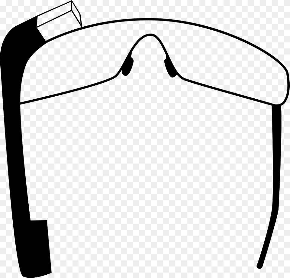Google Glasses Top View, Accessories, Appliance, Blow Dryer, Device Png Image