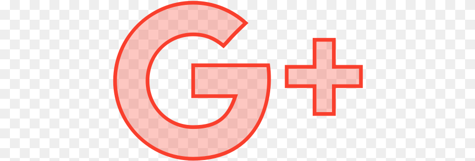 Google Googleplus Line Network Social Transparent Icon Vertical, Logo, Symbol, First Aid, Red Cross Png