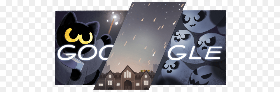 Google Halloween Banner Halloween Google Game Png