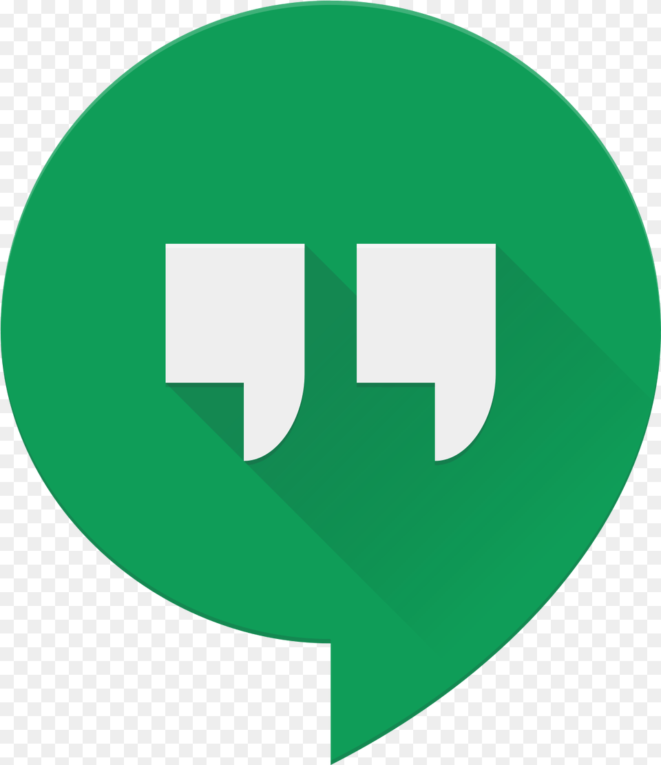 Google Hangouts Download For Hangouts, Green, Symbol, First Aid Free Png