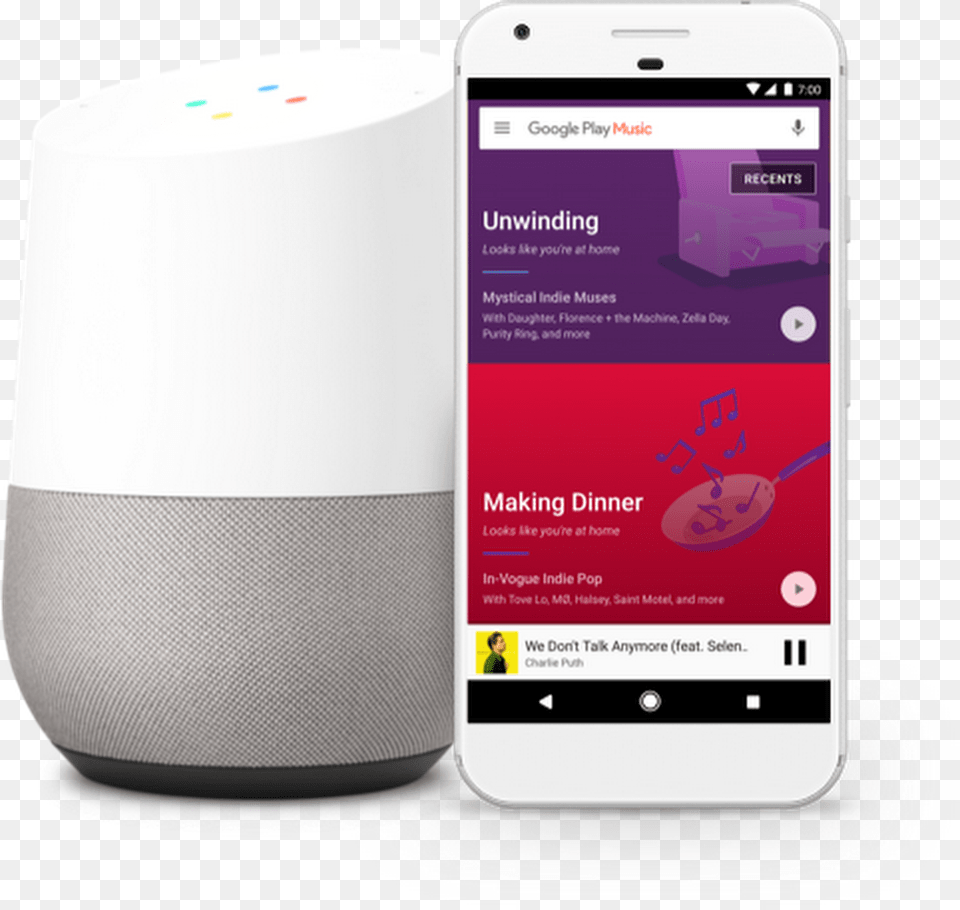 Google Home Device Iphone, Electronics, Mobile Phone, Phone, Speaker Free Png Download