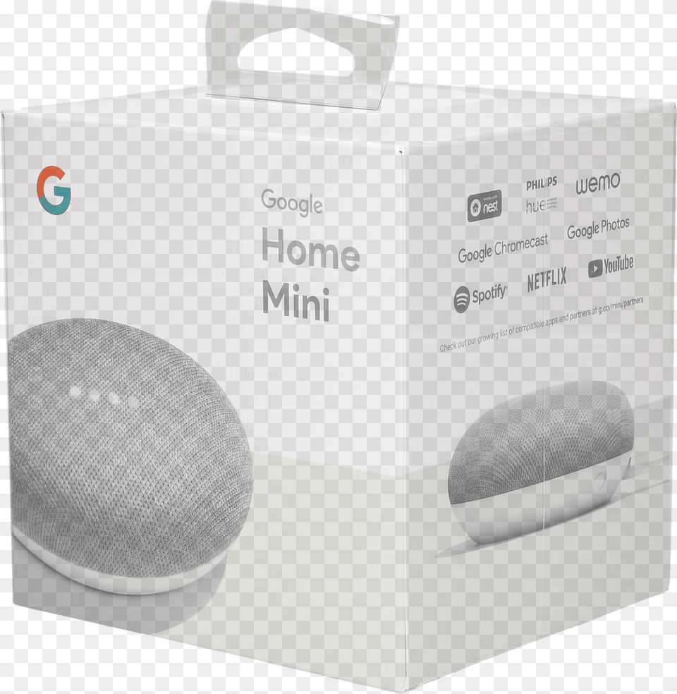 Google Home Mini Chalk, Electronics, Speaker, Box Free Transparent Png