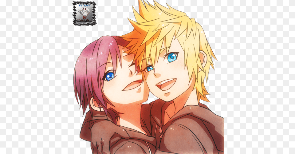 Google Result For Httpimages6fanpopcomimage Kingdom Hearts Xion And Roxas, Book, Comics, Publication, Baby Png Image