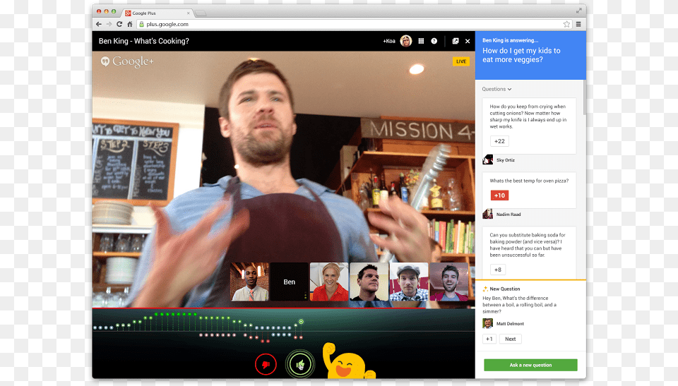 Google Launches Applause A Hangouts On Air Feature Google Hangouts On Air, Adult, Person, Man, Male Png Image