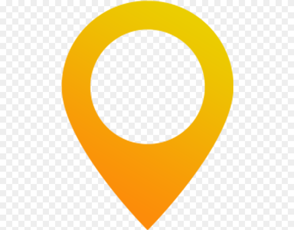Google Map Icon Orange Map Marker Icon, Guitar, Musical Instrument, Plectrum Png Image