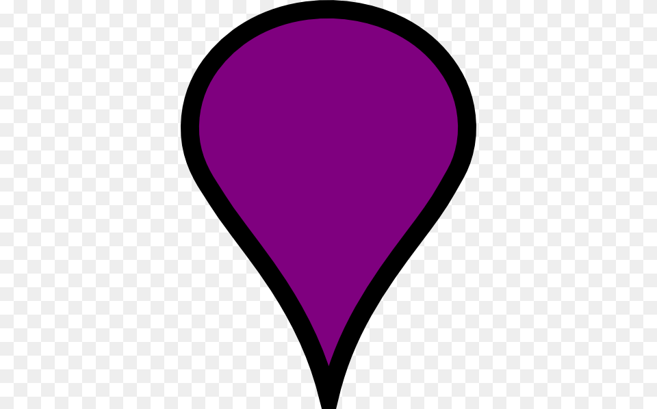 Google Map Pin Purple, Balloon Png