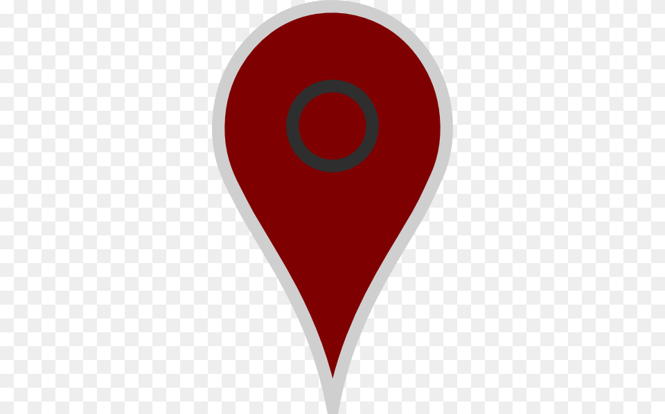 Google Map Pointer Brown Svg Clip Arts 348 X 598 Px, Mailbox, Guitar, Musical Instrument, Heart Free Transparent Png