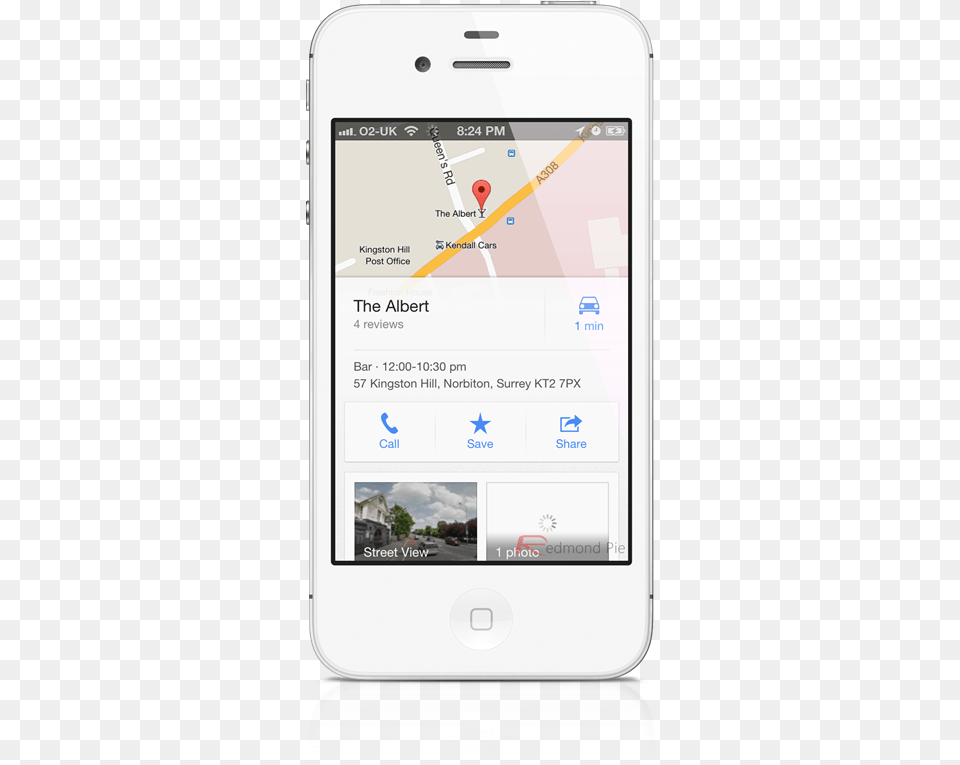 Google Maps For Iphone Your Old New App Ios Mani, Electronics, Mobile Phone, Phone, Car Free Png Download