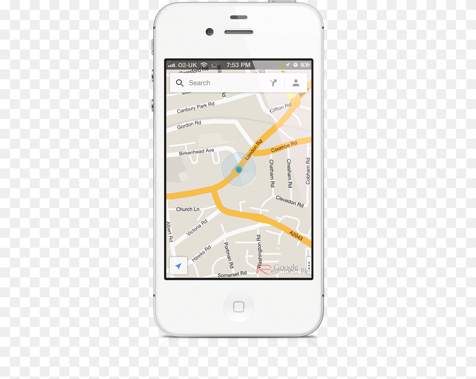 Google Maps For Iphone Your Old New App Ios Technology Applications, Electronics, Mobile Phone, Phone, Gps Png