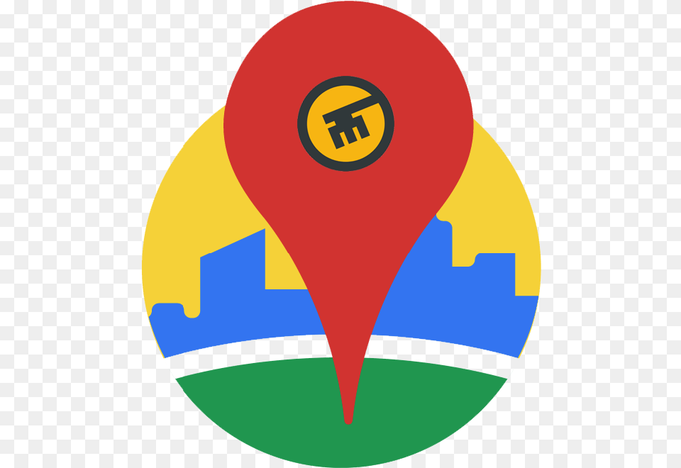 Google Maps Icon Android Clipart Icon Google Places Api, Logo, Balloon, Clothing, Hardhat Png Image