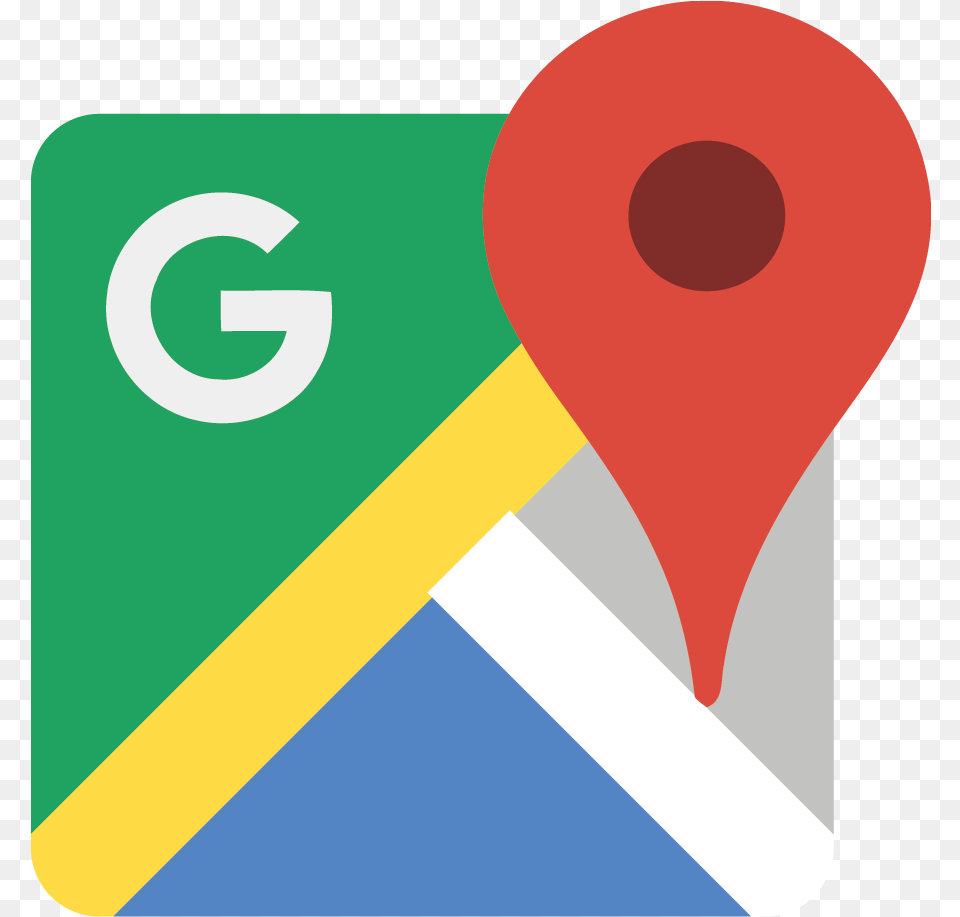 Google Maps Icon Transparent Google Map Logo, Text, Rocket, Weapon Free Png