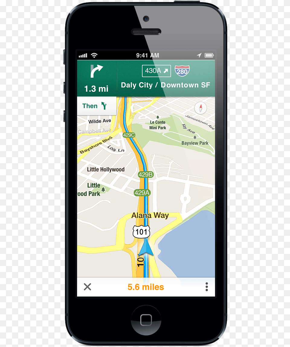Google Maps Iphone, Electronics, Mobile Phone, Phone, Gps Png