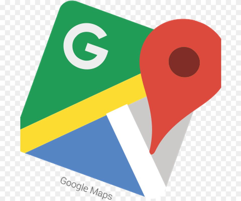 Google Maps Logo Icon Google Map Transparent Maps Transparent Google Map Logo, Text, Symbol Png