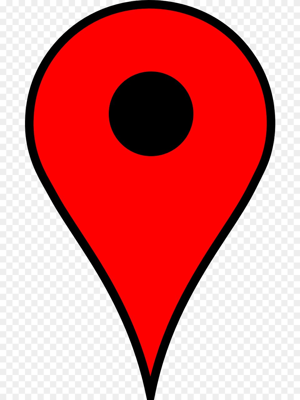 Google Maps Pin Red Map Marker, Heart Free Transparent Png