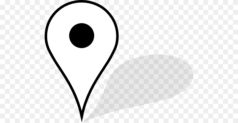 Google Maps Pin White, Disk Png